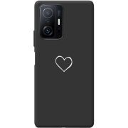 Черный чехол BoxFace Xiaomi 11T / 11T Pro My Heart