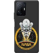 Черный чехол BoxFace Xiaomi 11T / 11T Pro NASA Spaceship