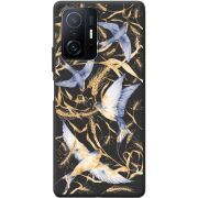 Черный чехол BoxFace Xiaomi 11T / 11T Pro Ластівки