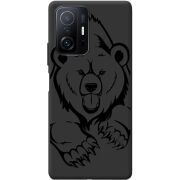 Черный чехол BoxFace Xiaomi 11T / 11T Pro Grizzly Bear