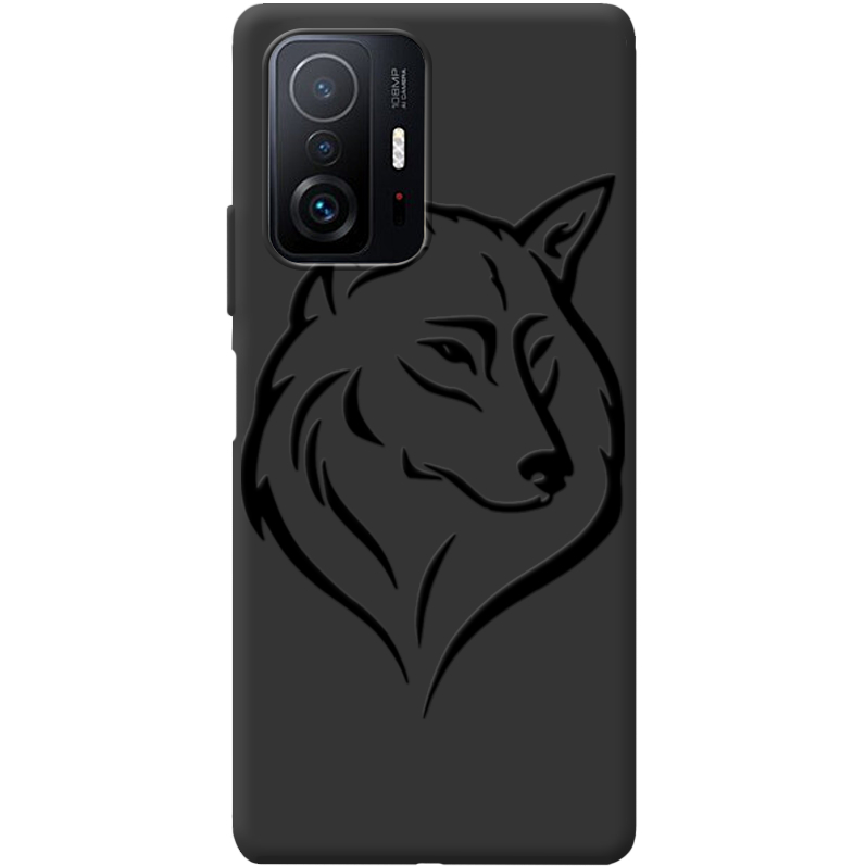 Черный чехол BoxFace Xiaomi 11T / 11T Pro Wolf