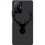 Черный чехол BoxFace Xiaomi 11T / 11T Pro Deer