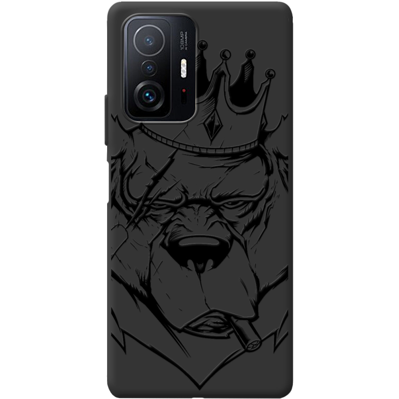 Черный чехол BoxFace Xiaomi 11T / 11T Pro Bear King