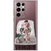 Прозрачный чехол BoxFace Samsung Galaxy S22 Ultra (S908) VOGUE