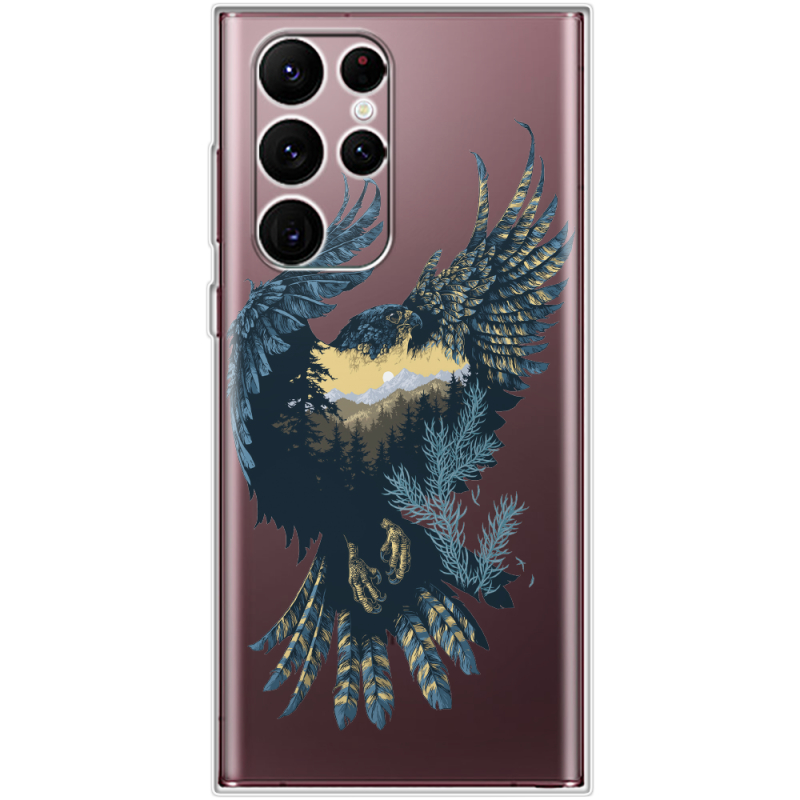 Прозрачный чехол BoxFace Samsung Galaxy S22 Ultra (S908) Eagle