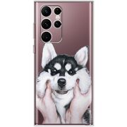 Прозрачный чехол BoxFace Samsung Galaxy S22 Ultra (S908) Husky