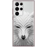 Чехол BoxFace Samsung Galaxy S22 Ultra (S908) White Wolf