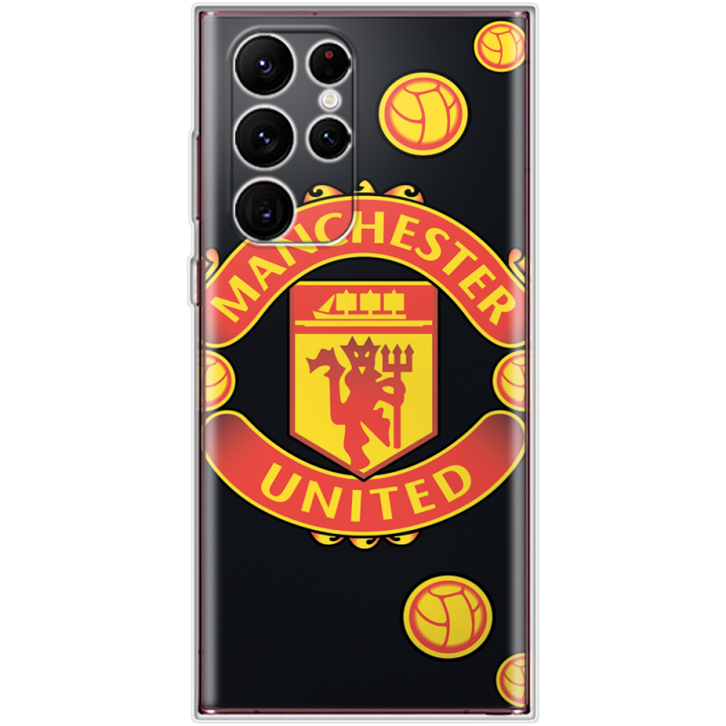 Чехол BoxFace Samsung Galaxy S22 Ultra (S908) FC Manchester-U