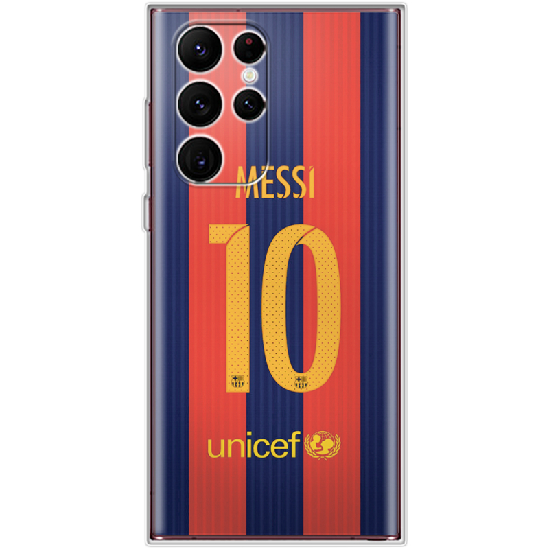 Чехол BoxFace Samsung Galaxy S22 Ultra (S908) Messi 10