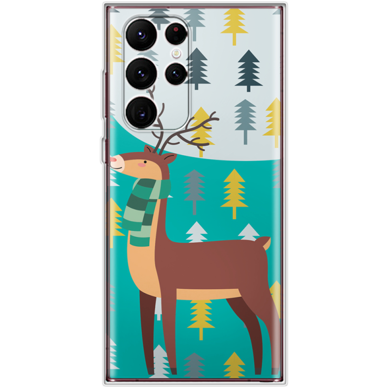 Чехол BoxFace Samsung Galaxy S22 Ultra (S908) Foresty Deer