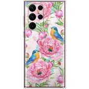 Чехол BoxFace Samsung Galaxy S22 Ultra (S908) Birds and Flowers