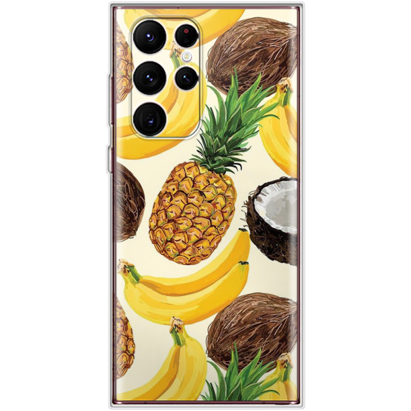 Чехол BoxFace Samsung Galaxy S22 Ultra (S908) Tropical Fruits