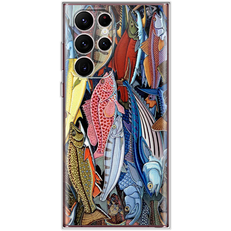 Чехол BoxFace Samsung Galaxy S22 Ultra (S908) Sea Fish