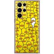 Чехол BoxFace Samsung Galaxy S22 Ultra (S908) Yellow Ducklings