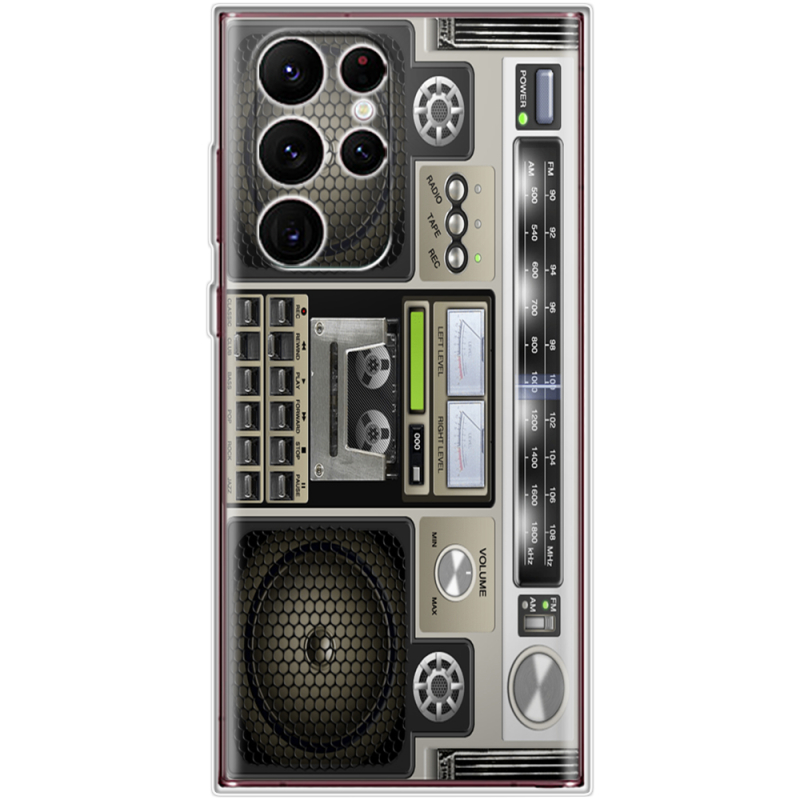 Чехол BoxFace Samsung Galaxy S22 Ultra (S908) Old Boombox