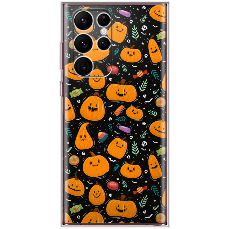 Чехол BoxFace Samsung Galaxy S22 Ultra (S908) Cute Halloween