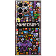 Чехол BoxFace Samsung Galaxy S22 Ultra (S908) Minecraft Mobbery