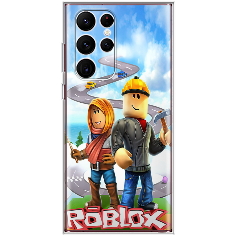 Чехол BoxFace Samsung Galaxy S22 Ultra (S908) Roblox Білдерман