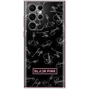 Чехол BoxFace Samsung Galaxy S22 Ultra (S908) Blackpink автограф