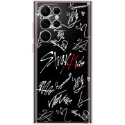 Чехол BoxFace Samsung Galaxy S22 Ultra (S908) Stray Kids автограф