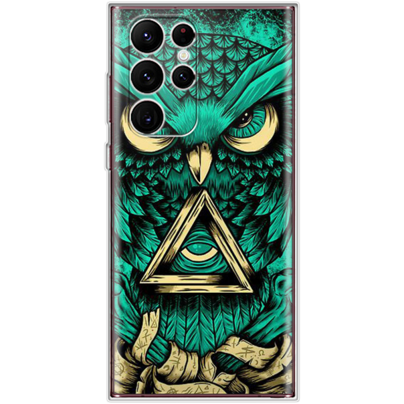 Чехол BoxFace Samsung Galaxy S22 Ultra (S908) Masonic Owl