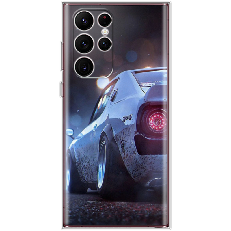 Чехол BoxFace Samsung Galaxy S22 Ultra (S908) Silver Car