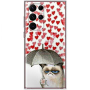 Чехол BoxFace Samsung Galaxy S22 Ultra (S908) Raining Hearts