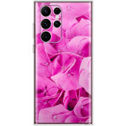 Чехол BoxFace Samsung Galaxy S22 Ultra (S908) Pink Flowers