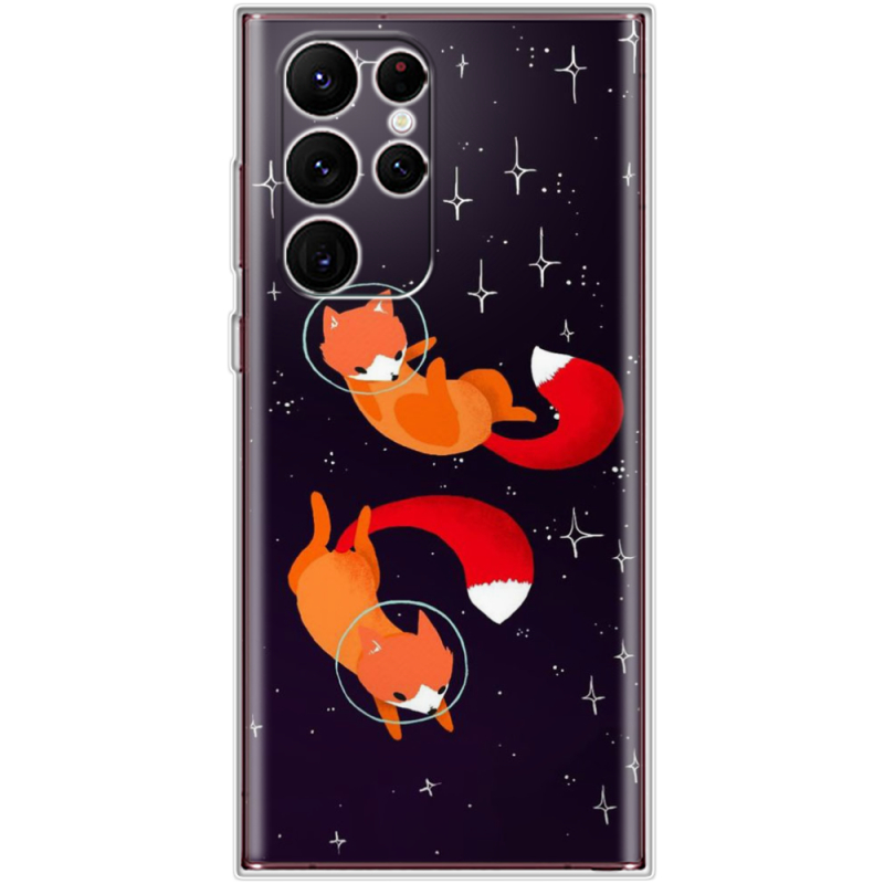 Чехол BoxFace Samsung Galaxy S22 Ultra (S908) Fox-Astronauts