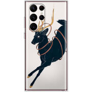 Чехол BoxFace Samsung Galaxy S22 Ultra (S908) Black Deer