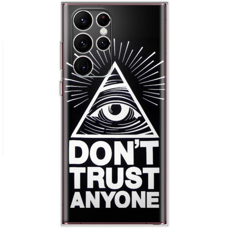 Чехол BoxFace Samsung Galaxy S22 Ultra (S908) Dont Trust Anyone