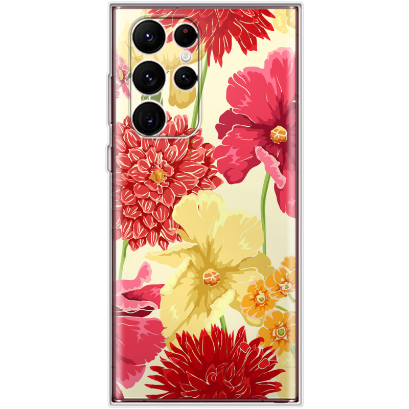 Чехол BoxFace Samsung Galaxy S22 Ultra (S908) Flower Bed