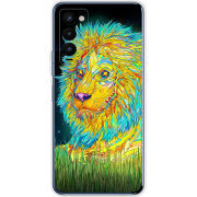 Чехол BoxFace Tecno Camon 18 / 18P Moonlight Lion