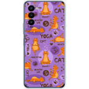 Чехол BoxFace Tecno Camon 18 / 18P Yoga Cat