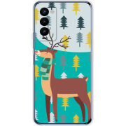 Чехол BoxFace Tecno Camon 18 / 18P Foresty Deer