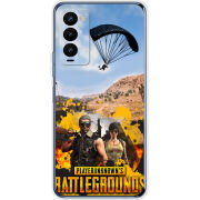 Чехол BoxFace Tecno Camon 18 / 18P Pubg parachute