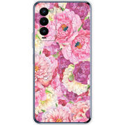 Чехол BoxFace Tecno Camon 18 / 18P Pink Peonies