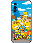 Чехол BoxFace Tecno Camon 18 / 18P The Simpsons