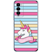 Чехол BoxFace Tecno Camon 18 / 18P Unicorn