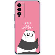 Чехол BoxFace Tecno Camon 18 / 18P Dont Touch My Phone Panda