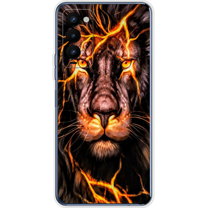 Чехол BoxFace Tecno Camon 18 / 18P Fire Lion