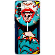 Чехол BoxFace Tecno Camon 18 / 18P Girl Pop Art