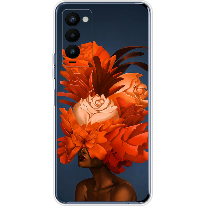 Чехол BoxFace Tecno Camon 18 / 18P Exquisite Orange Flowers