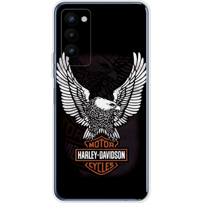 Чехол BoxFace Tecno Camon 18 / 18P Harley Davidson and eagle