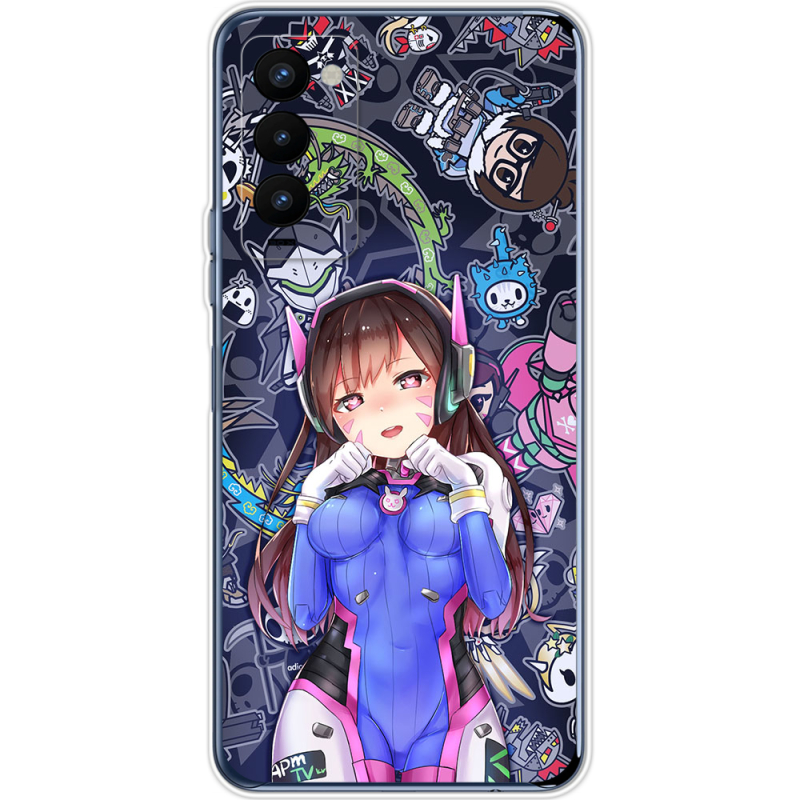 Чехол BoxFace Tecno Camon 18 / 18P Overwatch D.VA