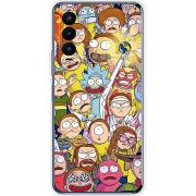 Чехол BoxFace Tecno Camon 18 / 18P Rick and Morty