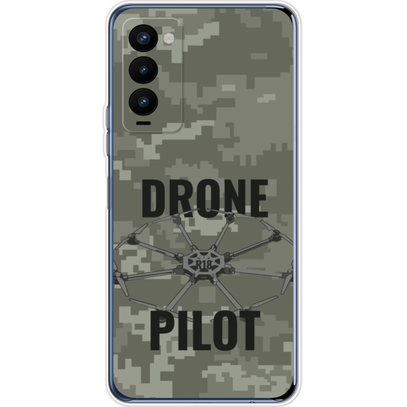 Чехол BoxFace Tecno Camon 18 / 18P Drone Pilot