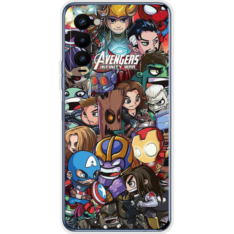 Чехол BoxFace Tecno Camon 18 / 18P Avengers Infinity War