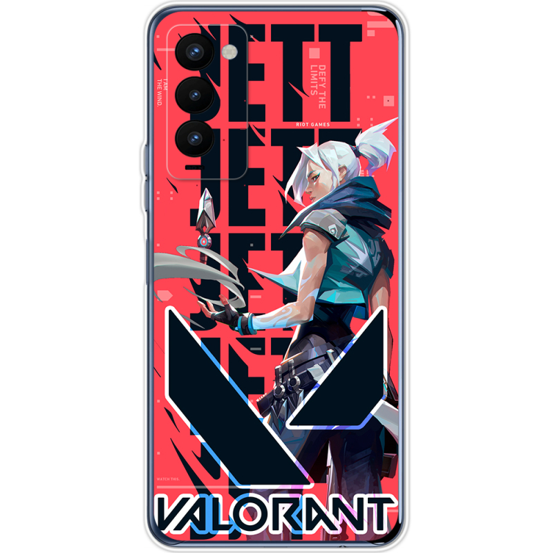 Чехол BoxFace Tecno Camon 18 / 18P Valorant Jett