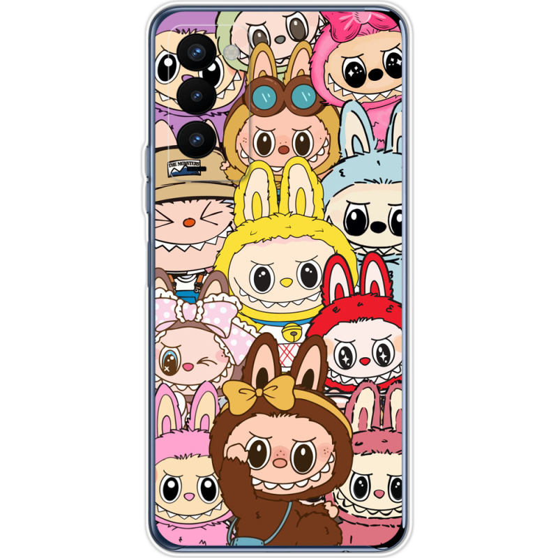 Чехол BoxFace Tecno Camon 18 / 18P Labubu